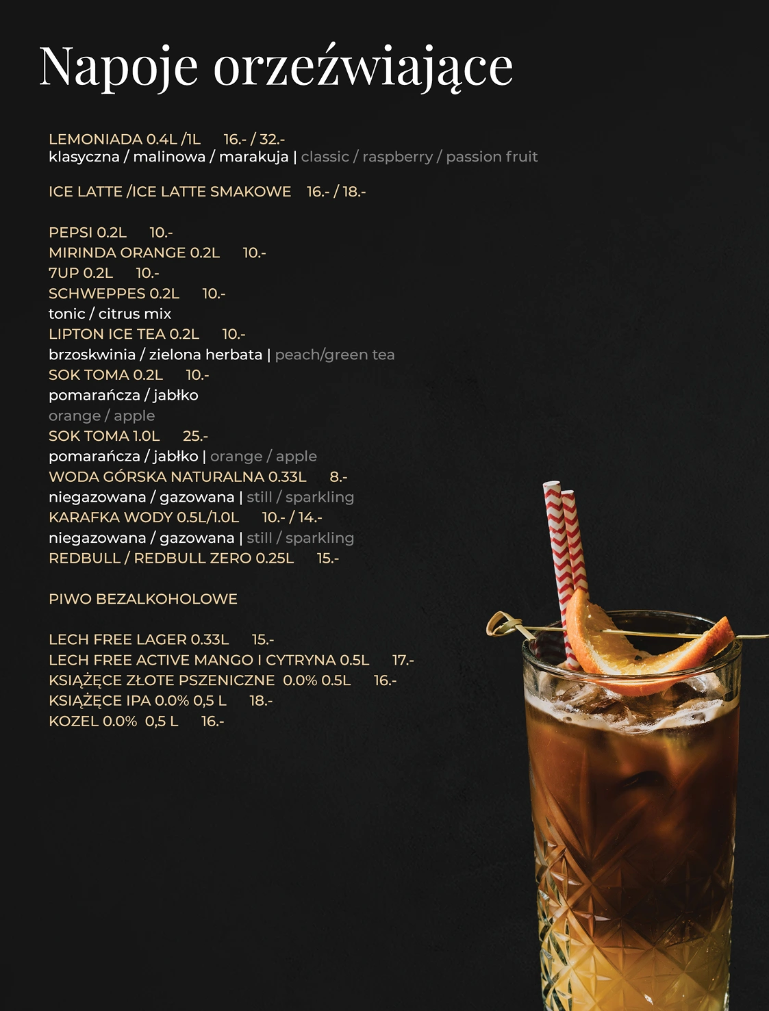 Menu 8