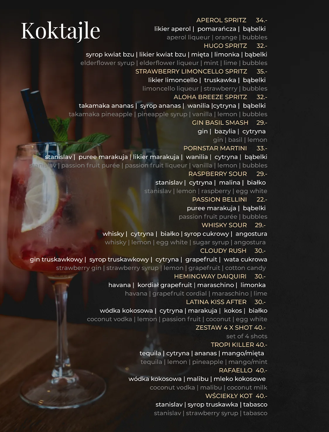 Menu 9